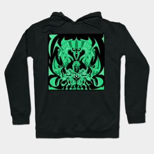 green dark nazgul ecopop in balrog dreams of the middle earth ecopop Hoodie